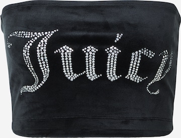 Juicy Couture Top 'BABE BOOB TUBE' – černá: přední strana