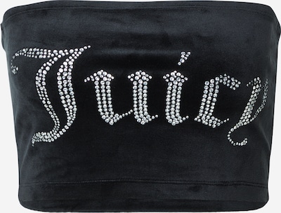 Juicy Couture Top 'BABE BOOB TUBE' in schwarz / silber, Produktansicht