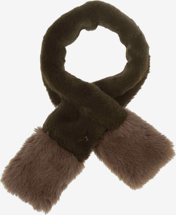 LOEVENICH Schal in Grün: Vorderseite