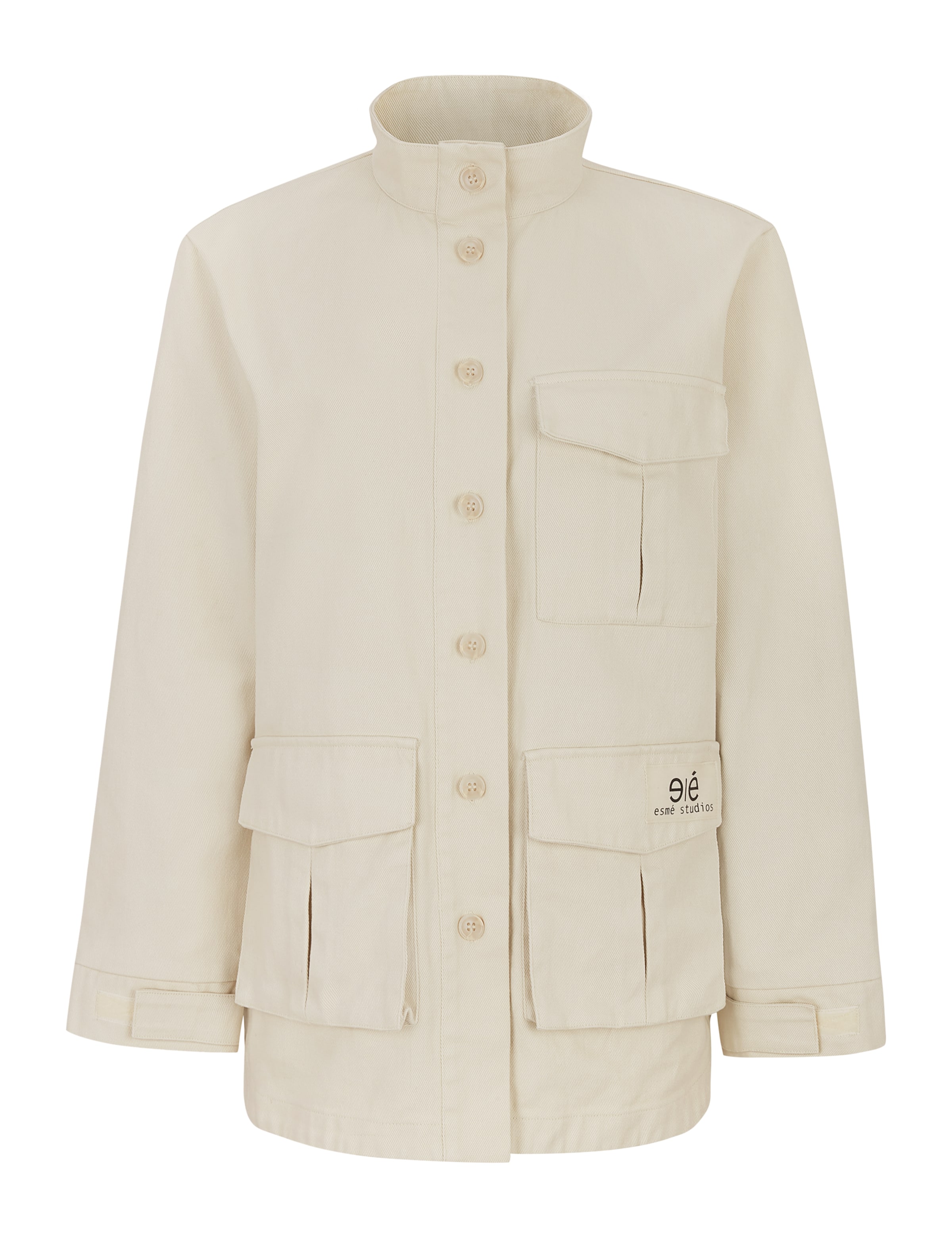 Esmé Studios Prechodná bunda 'Masha' - Béžová: predná strana