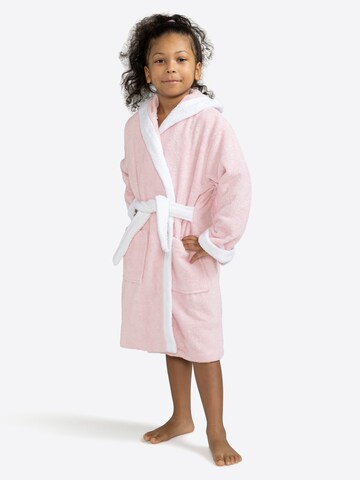 celodoro Bathrobe 'Home & Spa Collection' in Pink: front