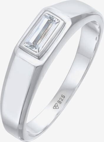 KUZZOI Ring in Silver: front