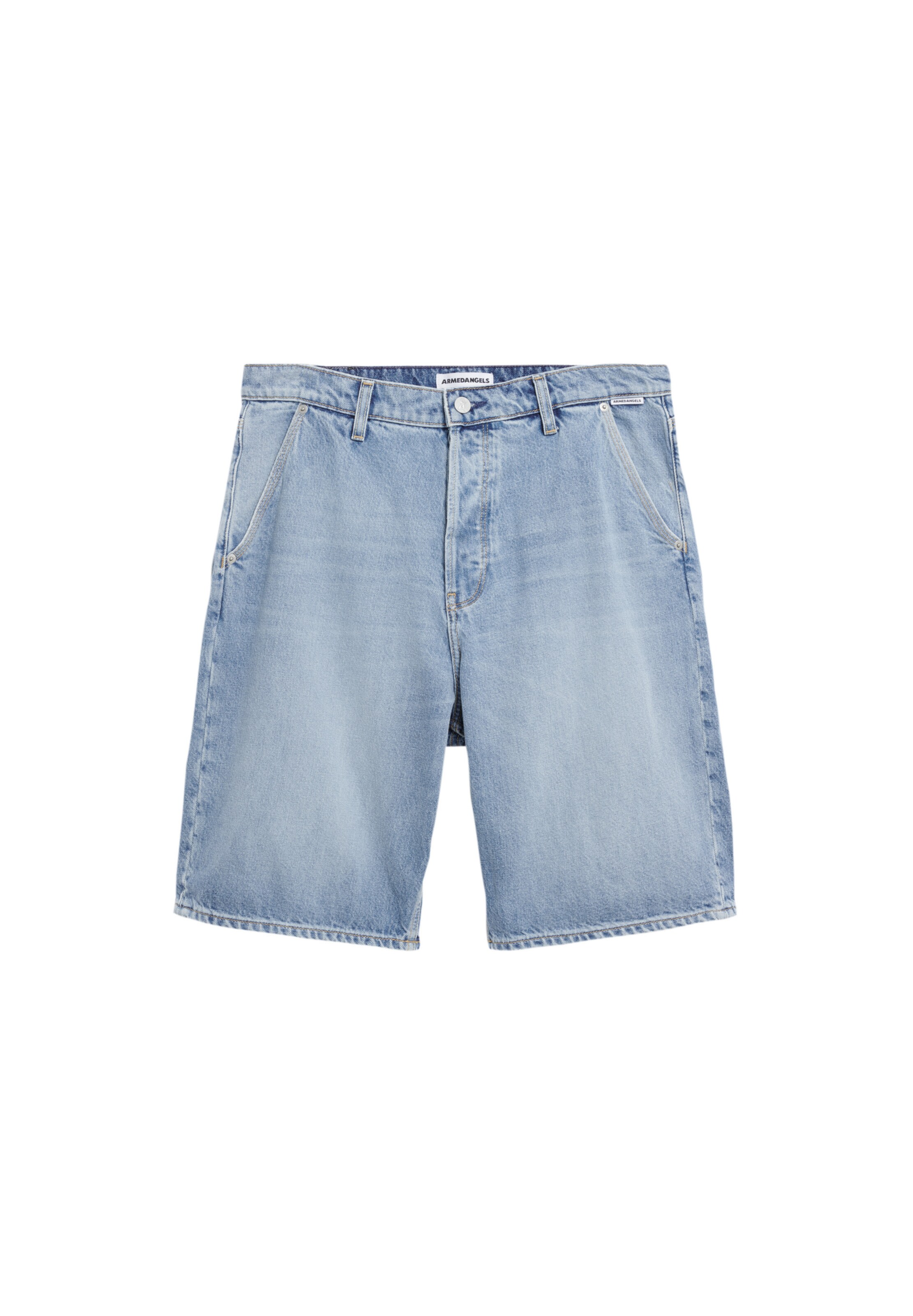 ARMEDANGELS Loosefit Broek in Blauw: voorkant