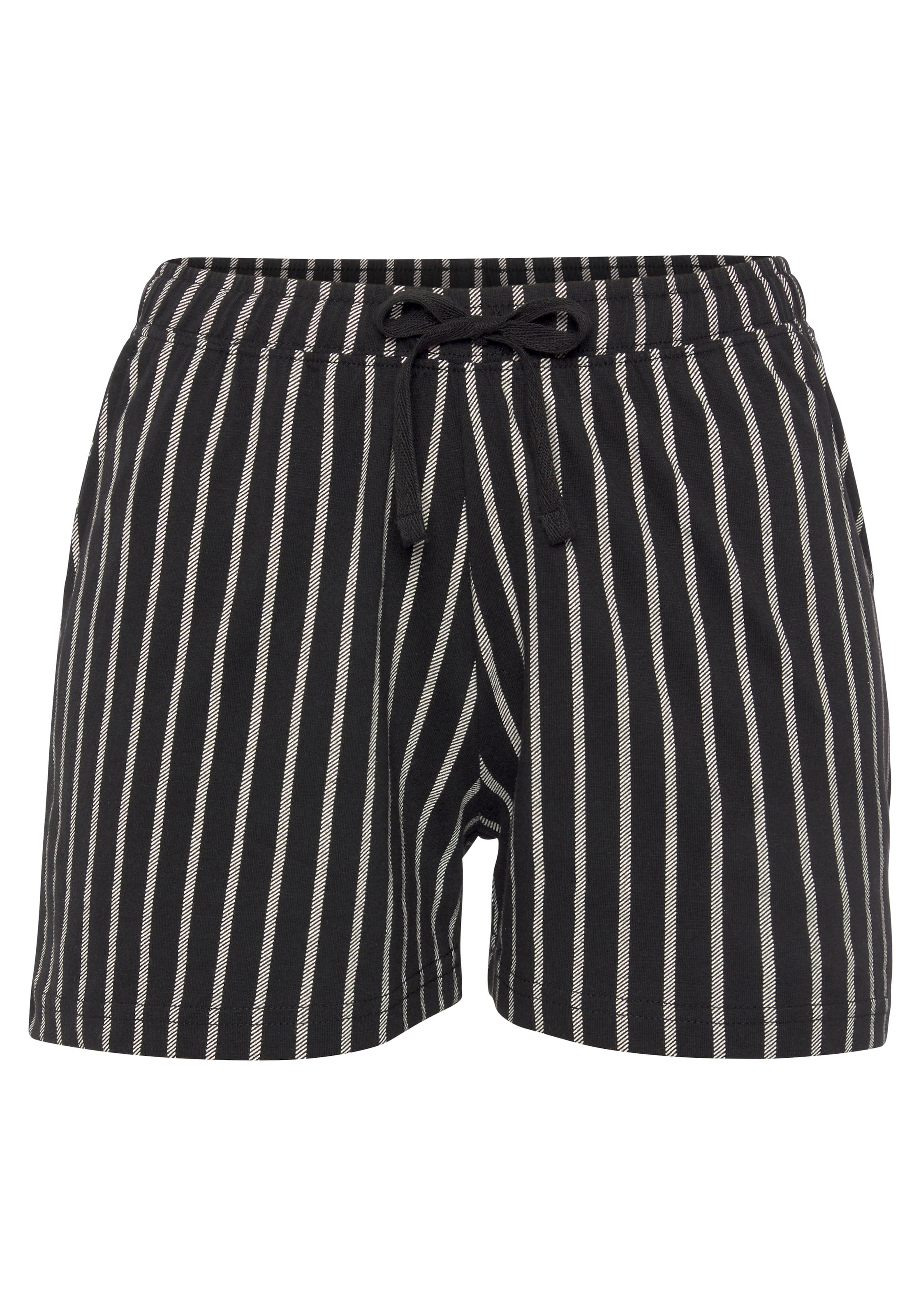 VIVANCE Pyjamabroek in Zwart: voorkant