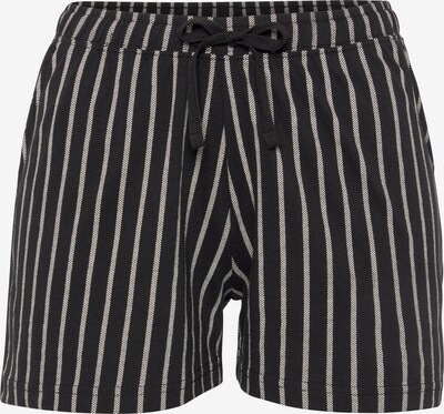 VIVANCE Pajama Pants in Beige / Black, Item view