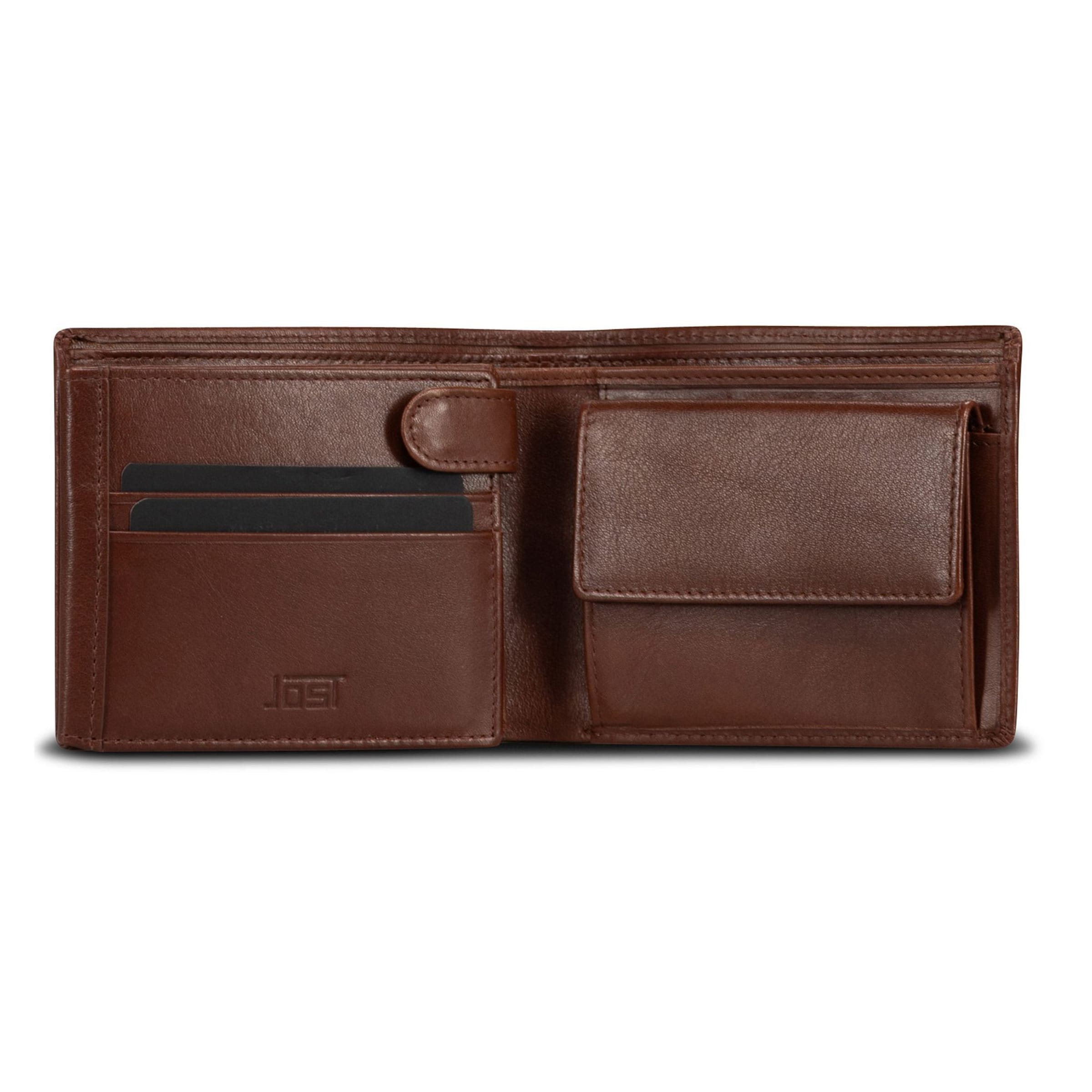 Portamonete 'Vardo' di JOST in marrone