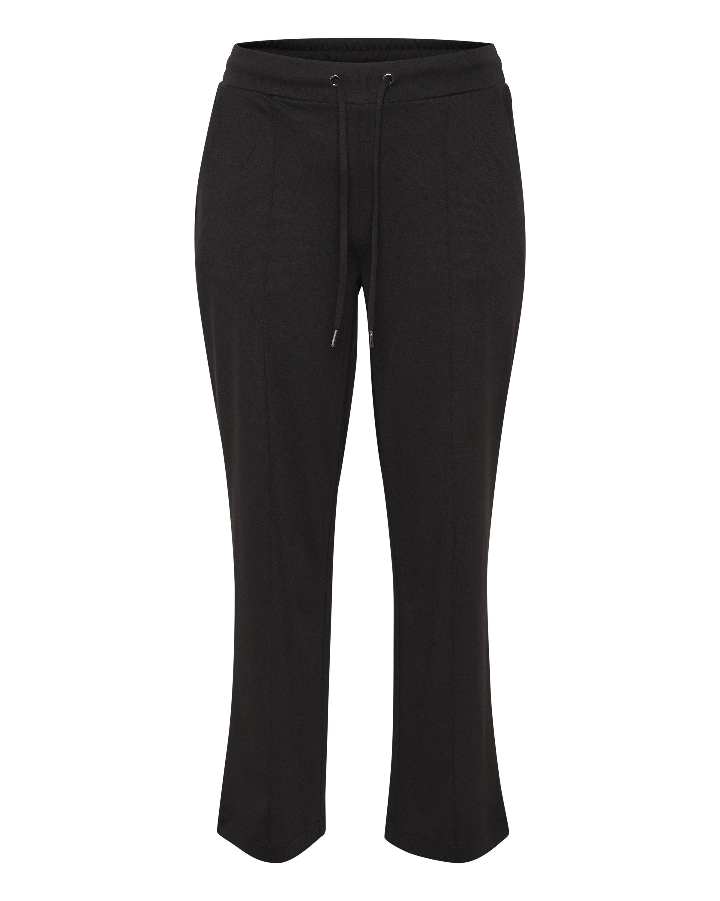 KAFFE CURVE Hose in Schwarz: Vorderseite