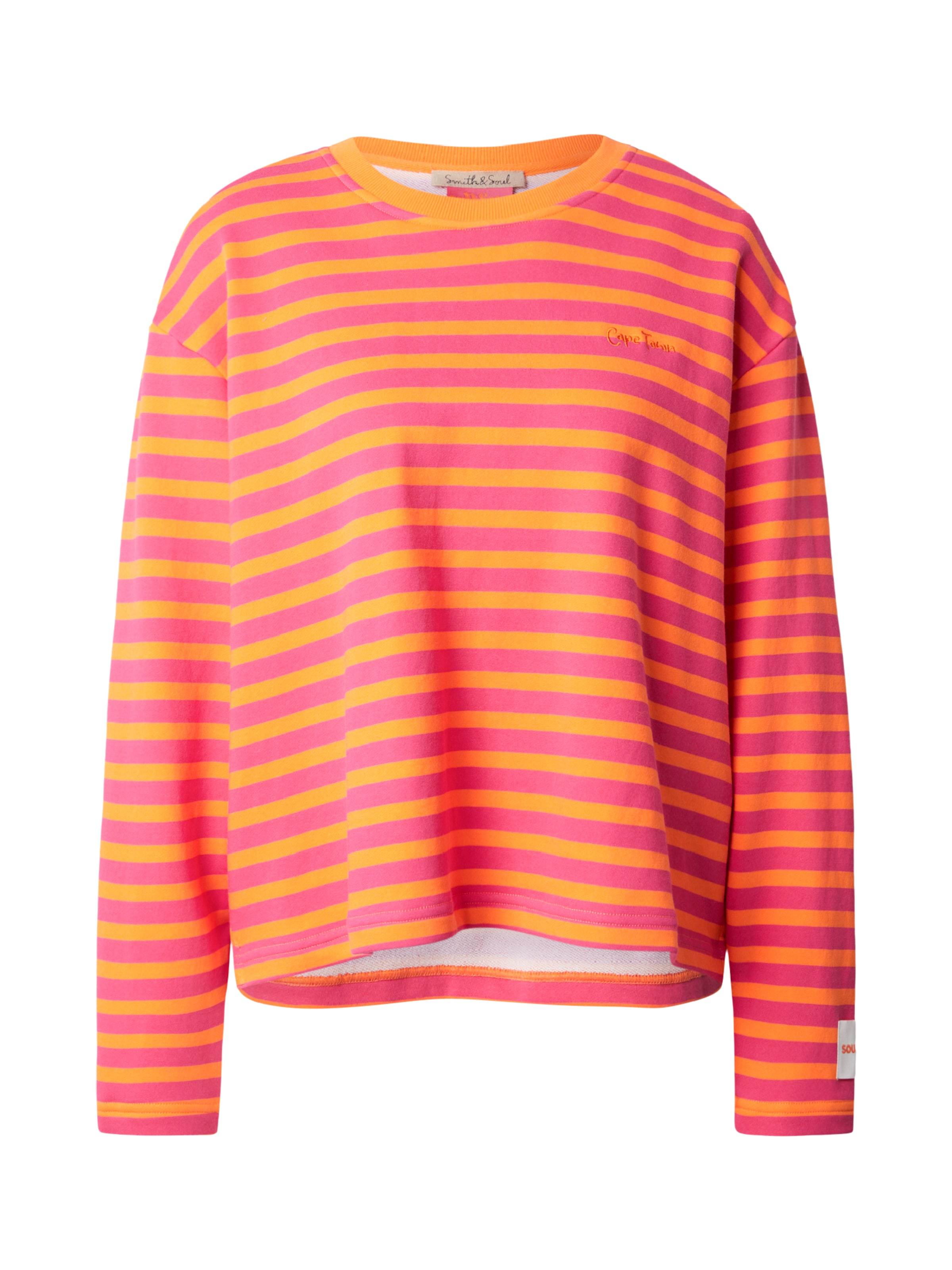 Sweat-shirt Smith&Soul en orange : devant