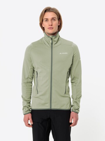 VAUDE Outdoorjas ' Monviso FL FZ J II ' in Groen: voorkant