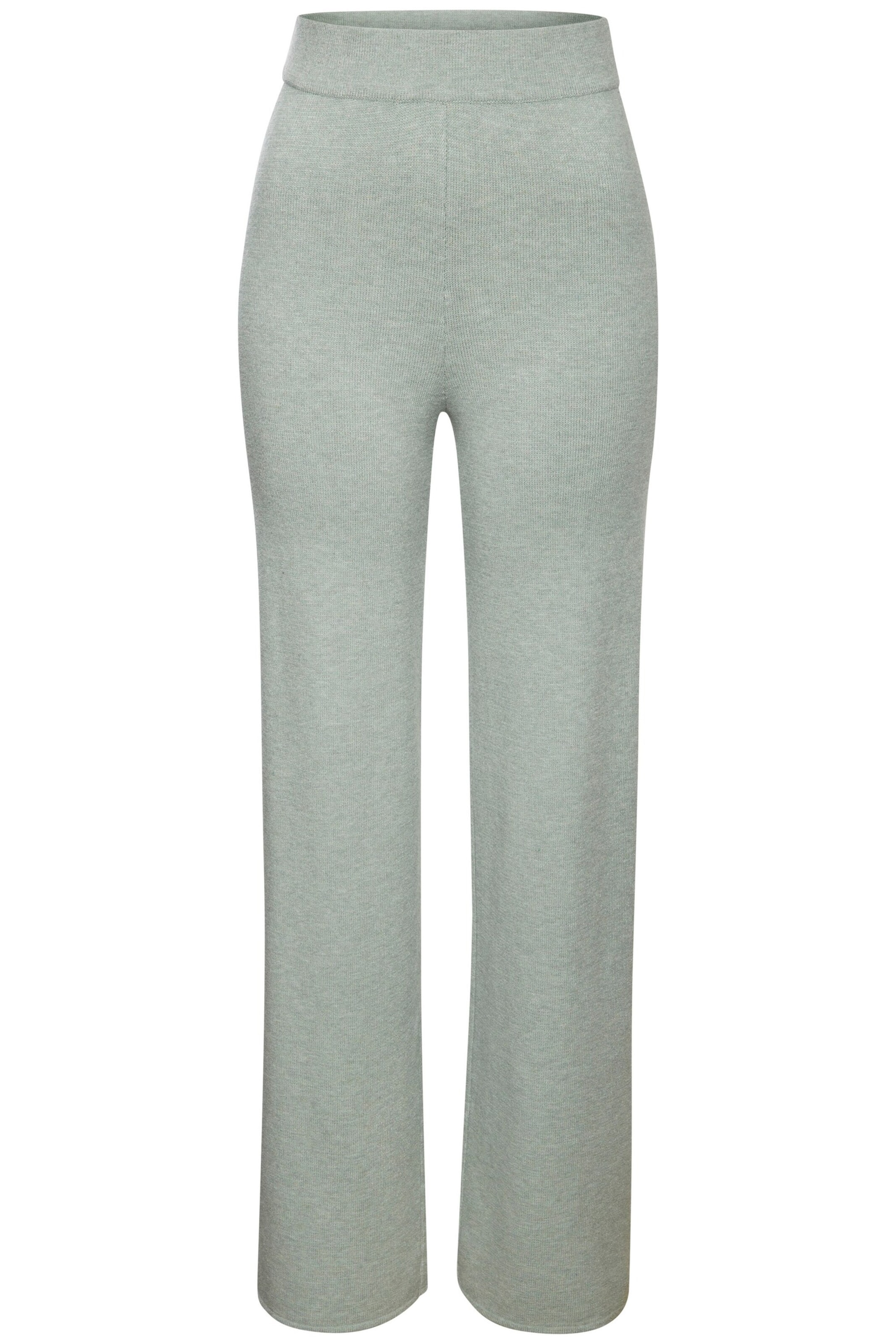 LASCANA Wide leg Pants in Green: front