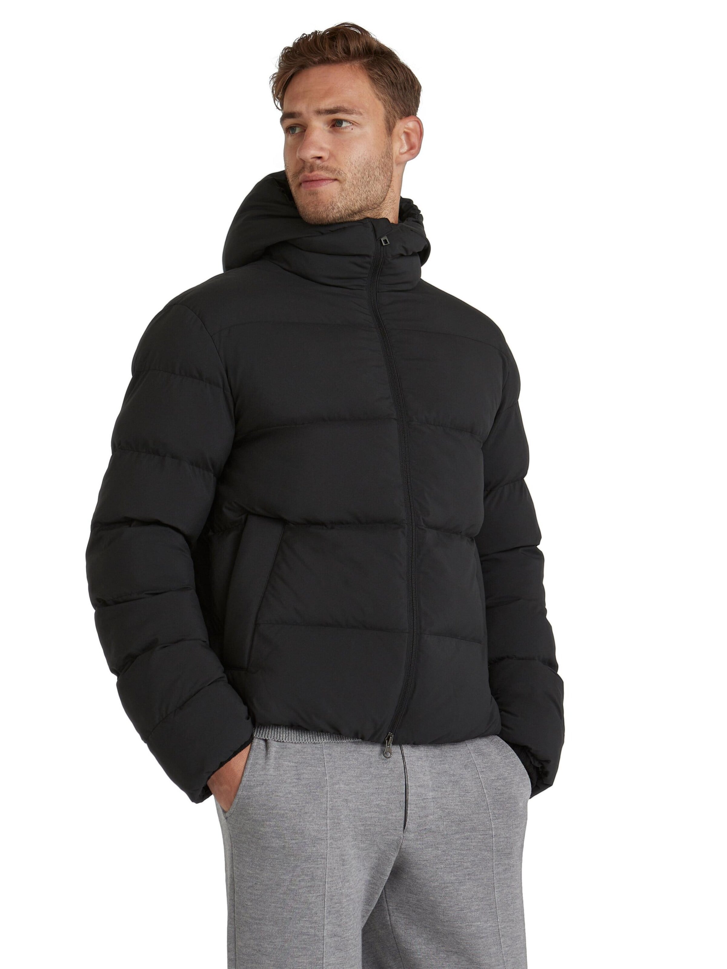 FALKE Winterjacke‌‌‌ in Schwarz: Vorderseite