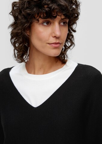 s.Oliver Pullover i sort