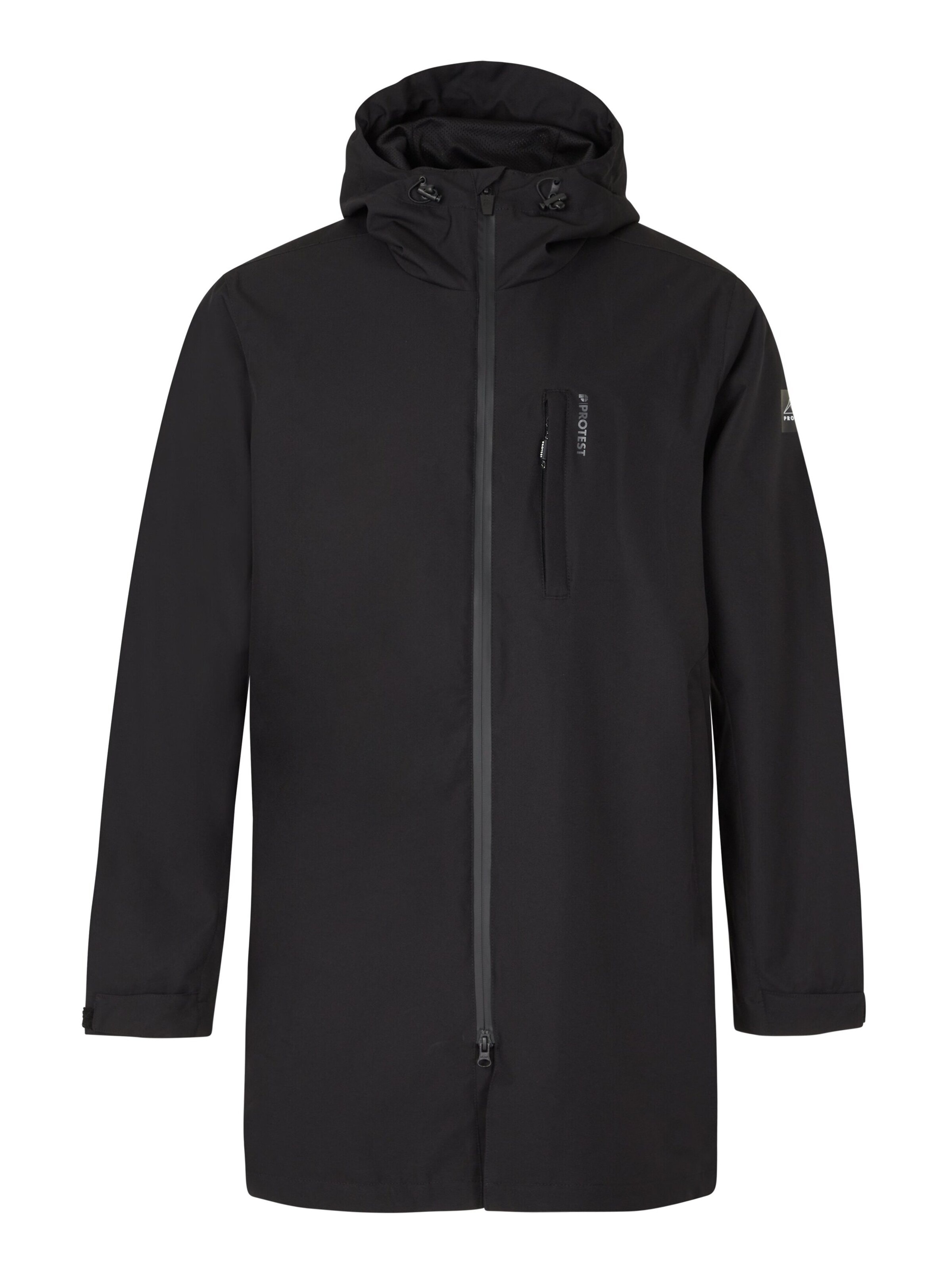 PROTEST Winter jacket 'PRTTHOREAU' in Black: front
