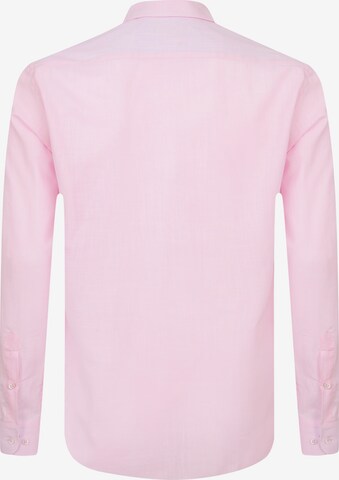 Sir Raymond Tailor Regular fit Button Up Shirt 'Patty' in Pink