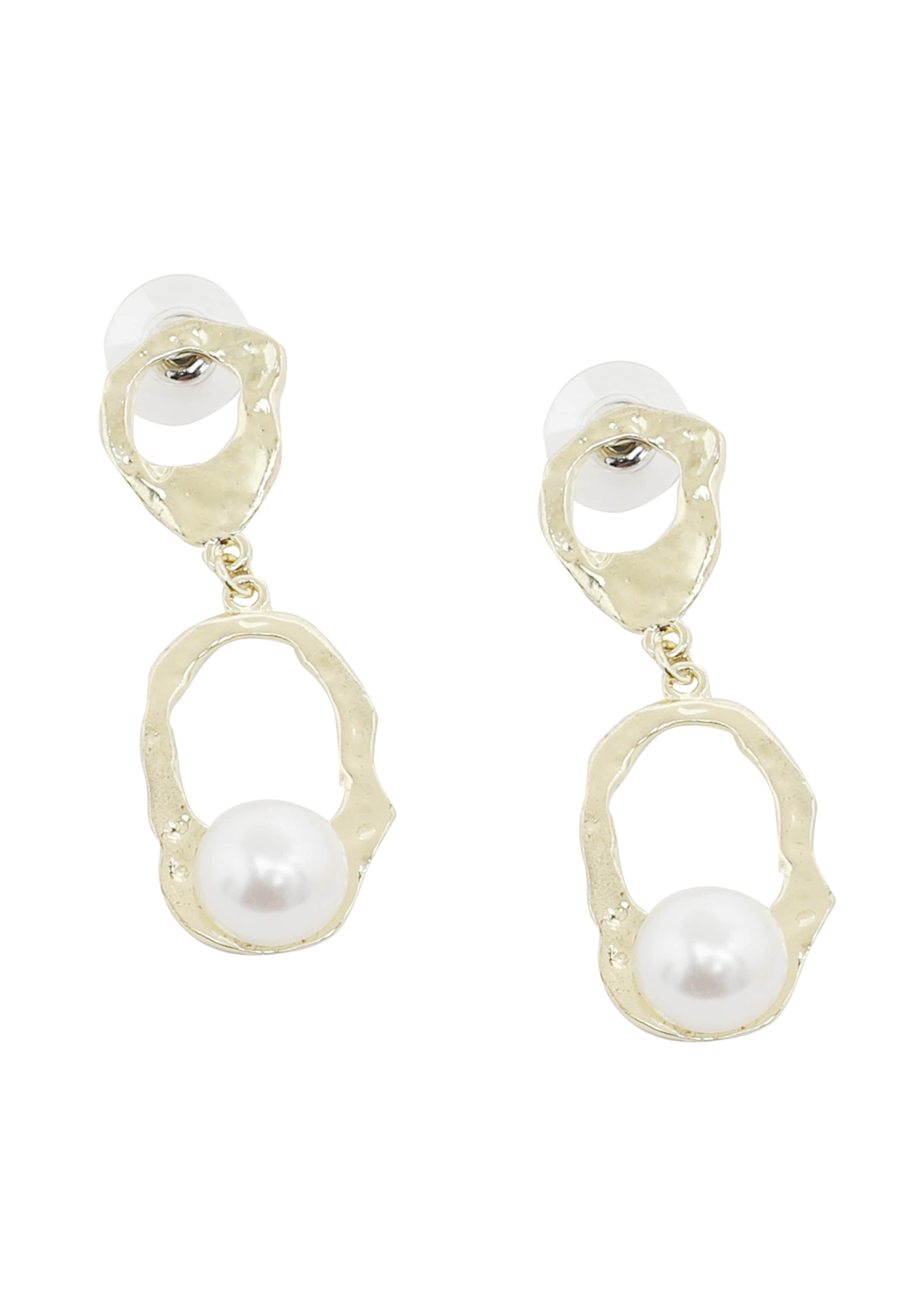 Orecchini 'Alycia' SOHI di colore oro / bianco, Visualizzazione prodotti