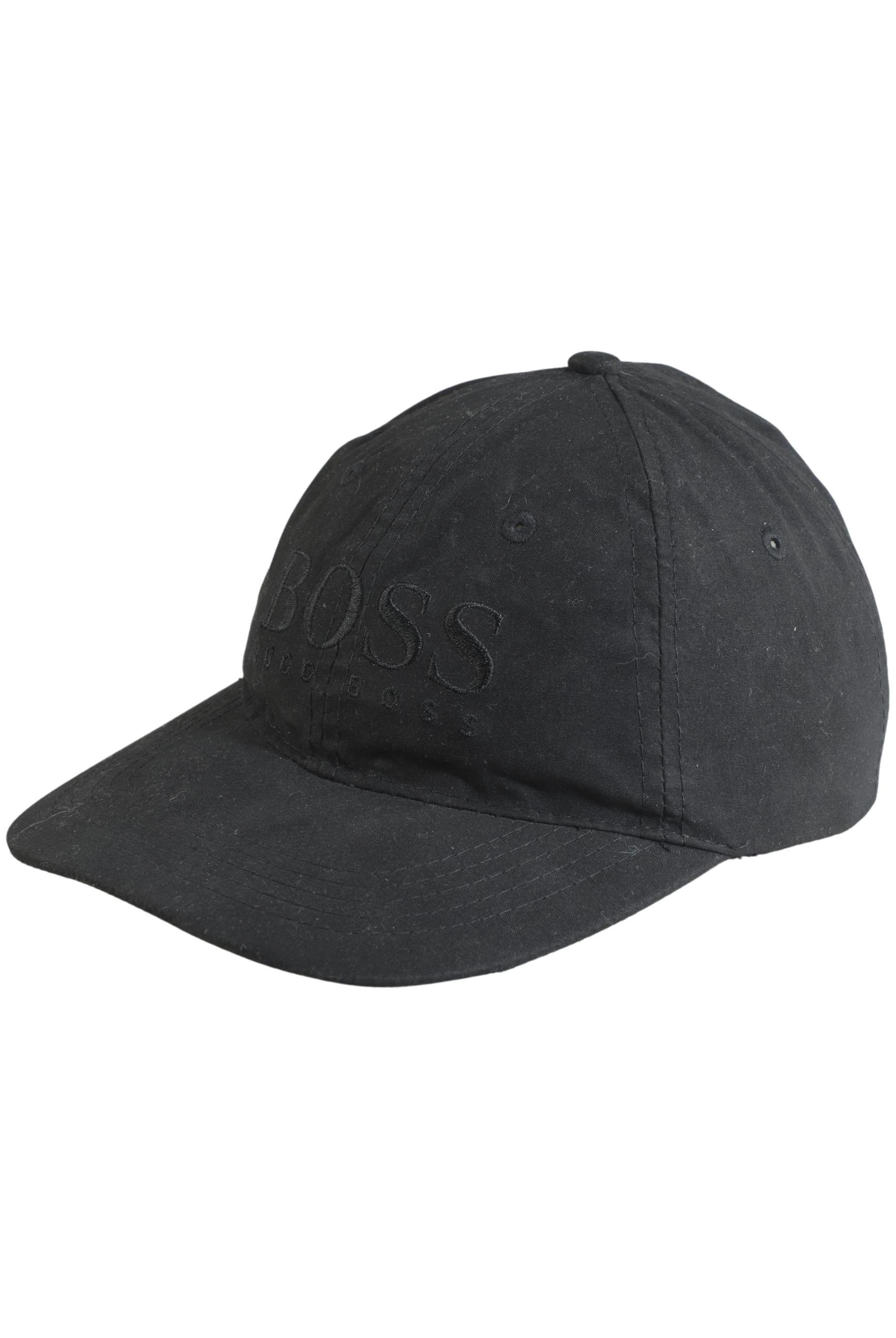 BOSS Black Hat & Cap in One size in Black: front
