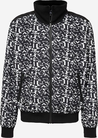 Karl Lagerfeld Between-season jacket in Black: front