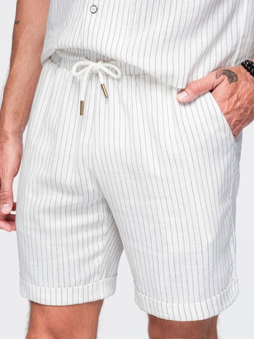 Ombre Regular Broek in Wit