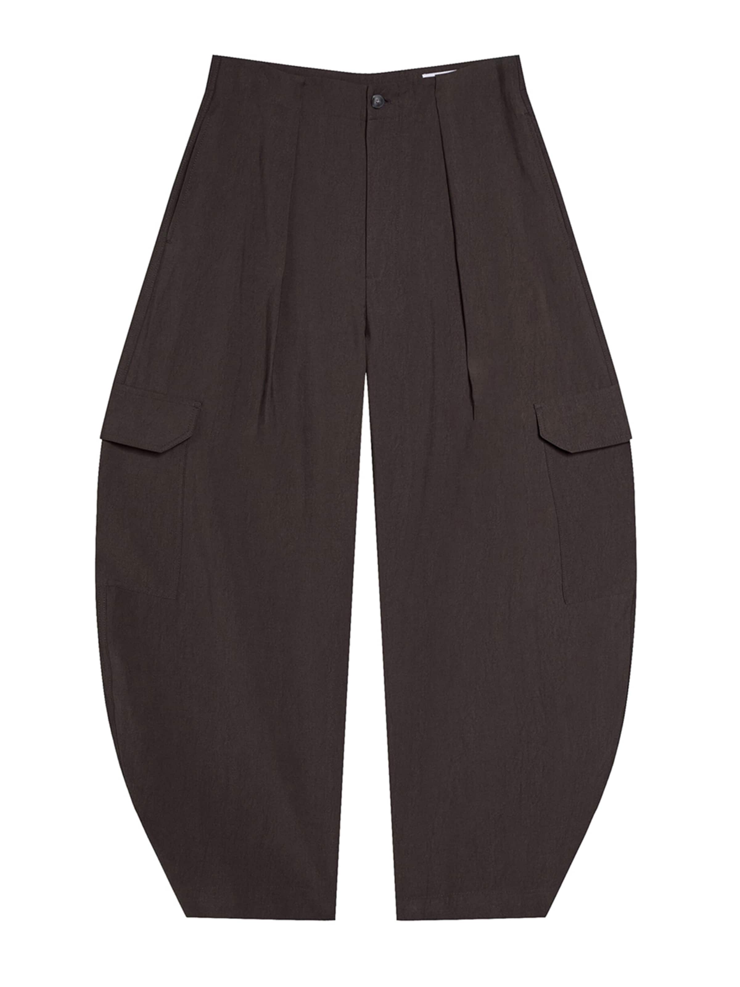 Bershka Barrel Kapsáče - Sivá: predná strana