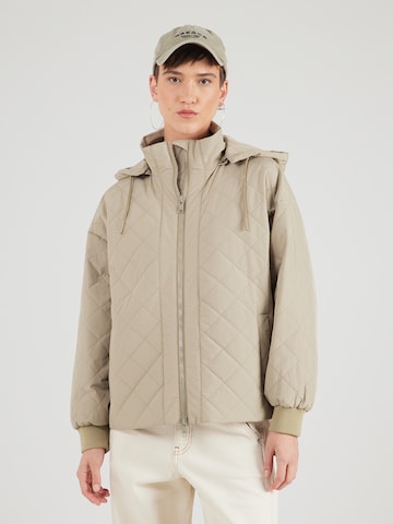 Geacă de primăvară-toamnă 'Nala' de la Embassy of Bricks and Logs pe verde: față