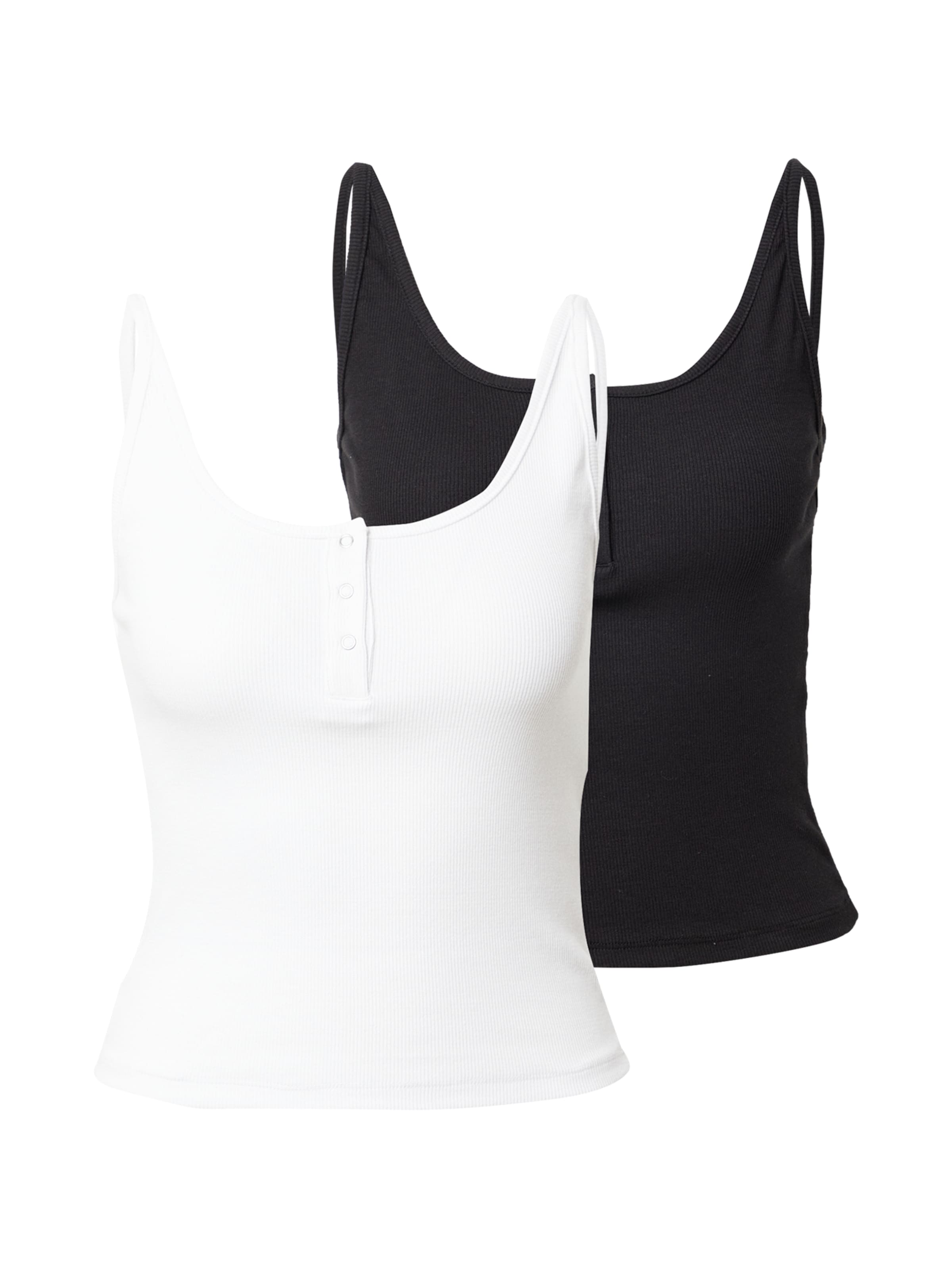 ABOUT YOU Top 'Kitty' – černá: přední strana