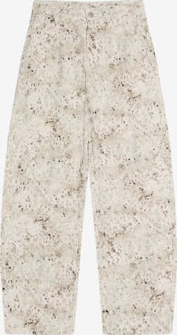 Bershka Baggy Farkut värissä beige: etupuoli