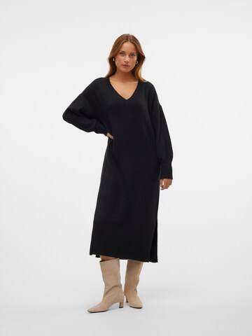 VERO MODA Strikkjole 'Jupiter' i sort