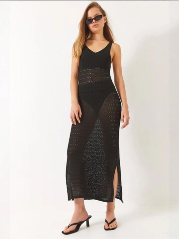 Bianco Lucci - Vestido de malha em preto