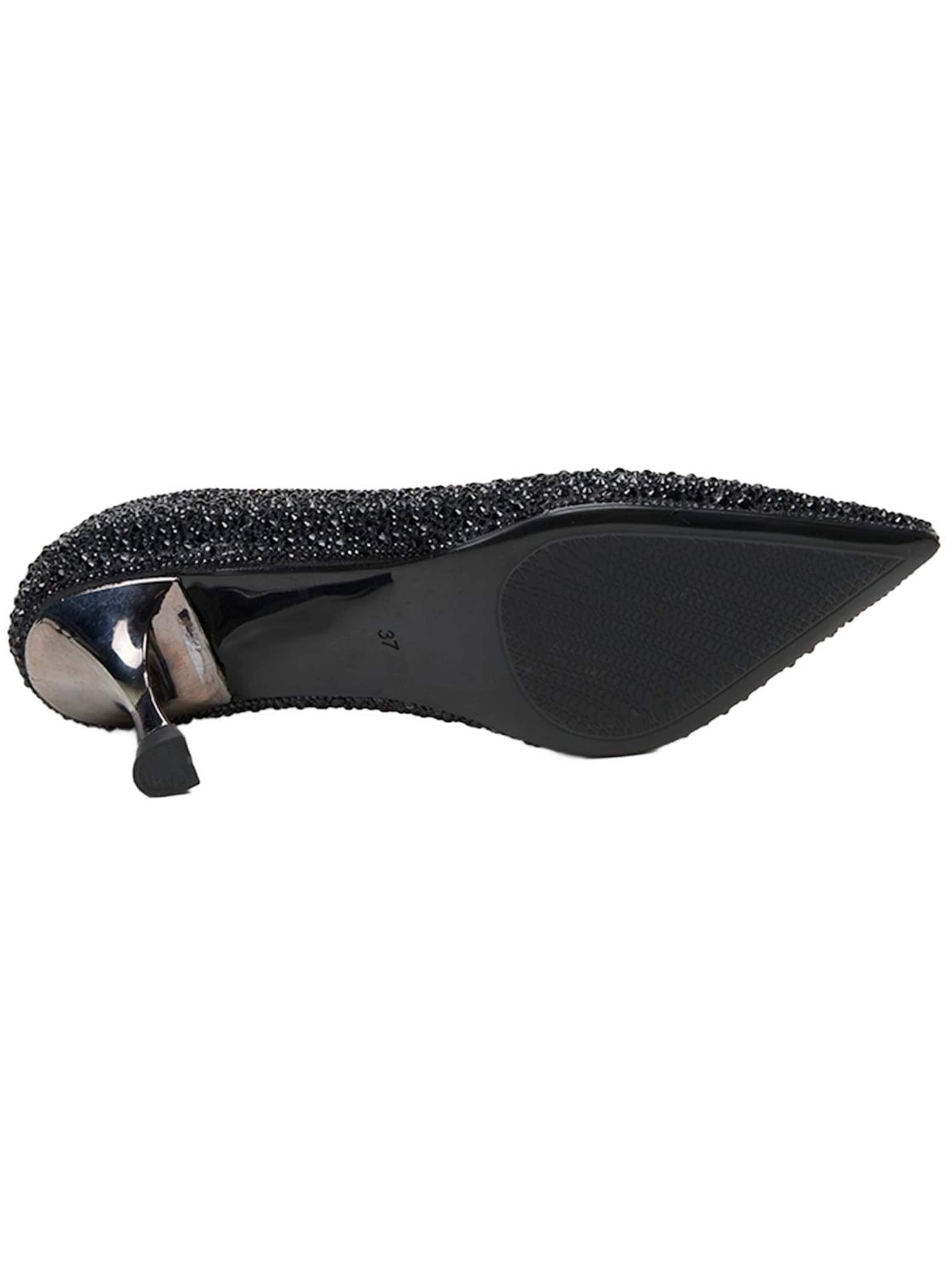 Desa - Zapatos con plataforma 'Pumps' en negro