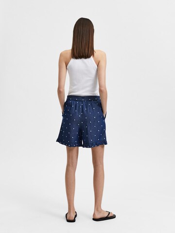 SELECTED FEMME - regular Pantalón 'ELGA' en azul