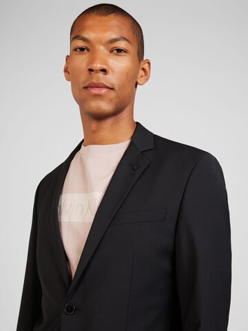 Karl Lagerfeld Regular Anzug 'DRIVE' in Schwarz