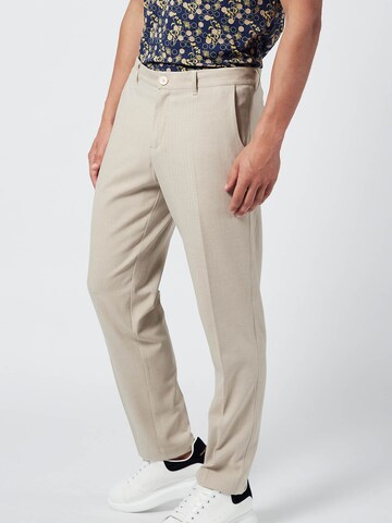 4funkyflavours Regular Broek in Beige: voorkant