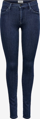 Only Tall Skinny Jeans 'RAIN' in Blauw: voorkant