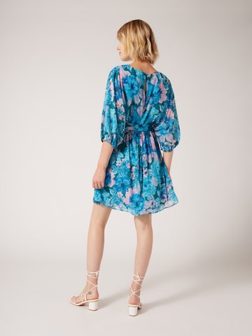 Robe de cocktail 'Aqua' NAF NAF en bleu