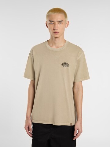 DICKIES Футболка 'Service Station' в Бежевый