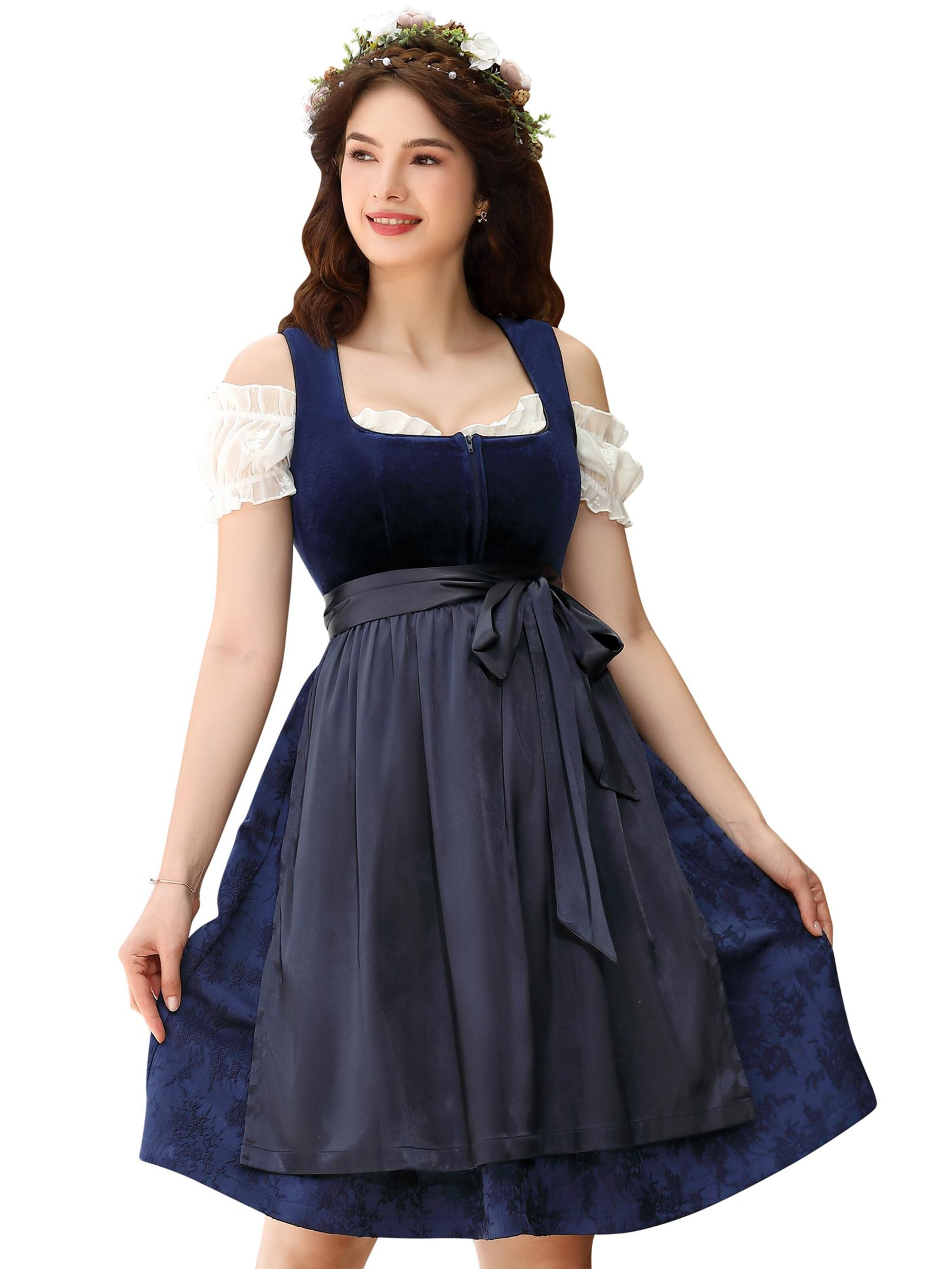 Yesfashion Dirndl in Dark blue, Item view