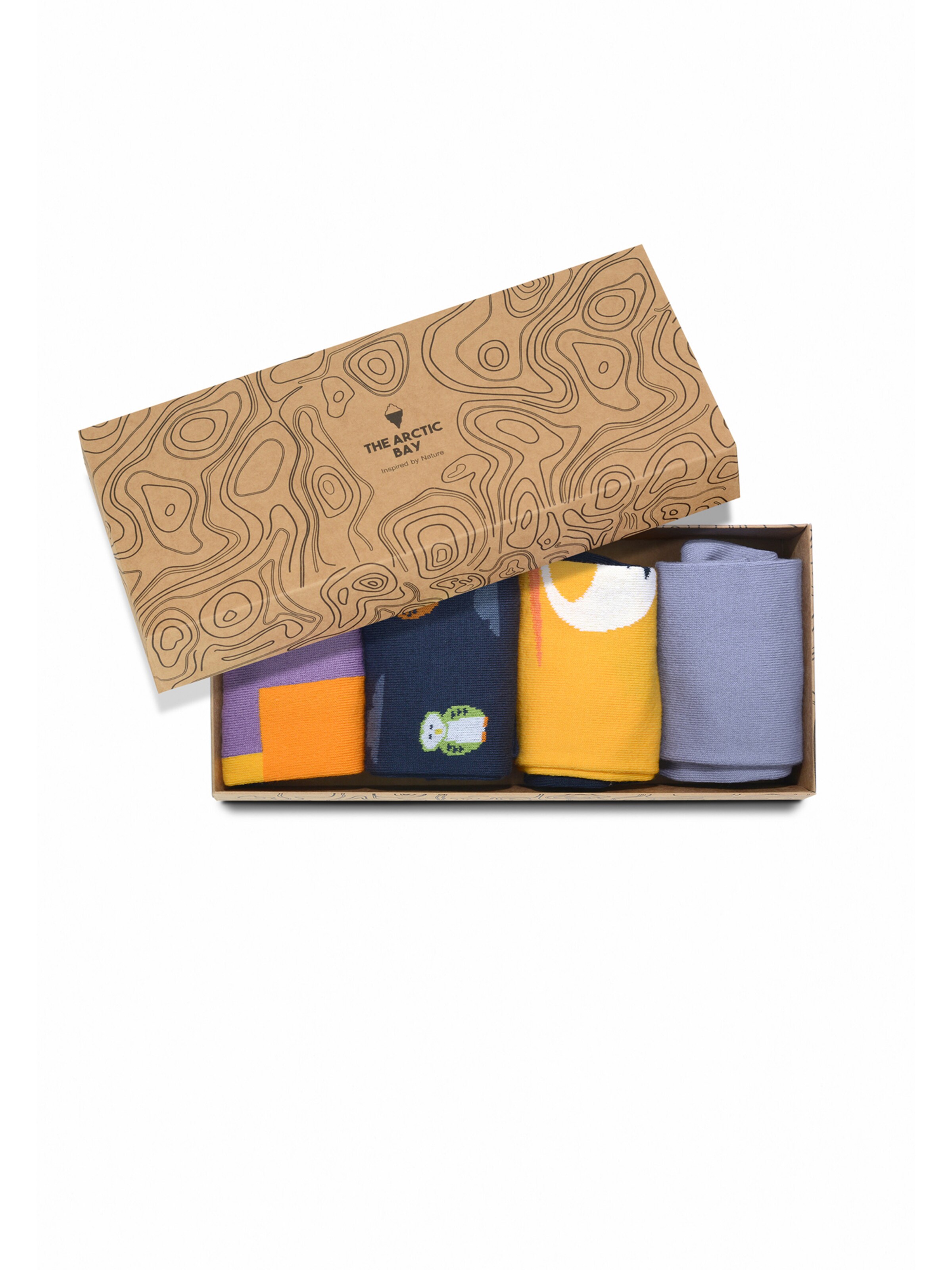 The Arctic Bay - Calcetines 'ZORA EDITION Gift box 4 Pack Unisex' en Mezcla de colores