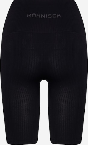 Skinny Pantaloni sportivi di Röhnisch in nero