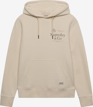 Bluză de molton '1954 Company' de la Superdry & Co pe bej: față