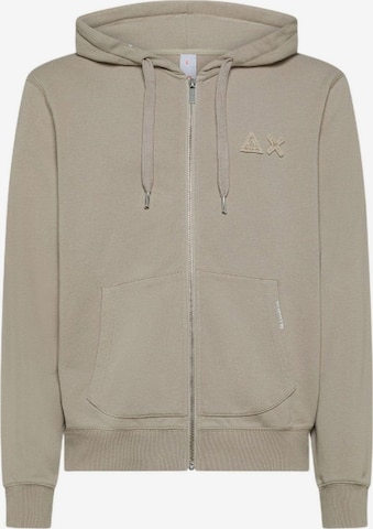 Sweat-shirt SUN68 en gris : devant