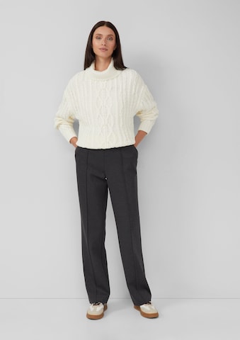 s.Oliver Loosefit Broek in Grijs: voorkant