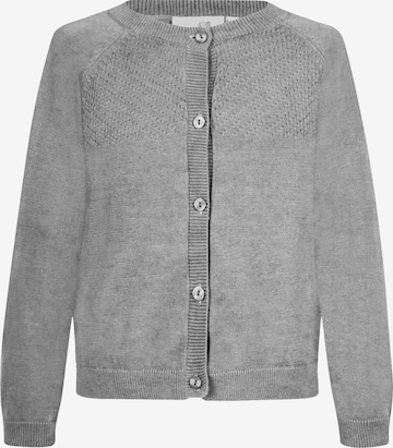 happy girls Strickjacke in Grau: Vorderseite