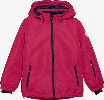 COLOR KIDS Athletic Jacket 'Coski Solid' in Pink: front