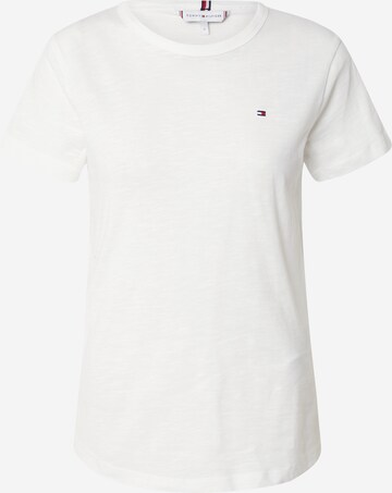 T-shirt TOMMY HILFIGER en blanc : devant