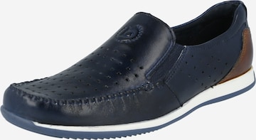 bugatti - Sapato Slip-on 'Tomeo' em azul: frente