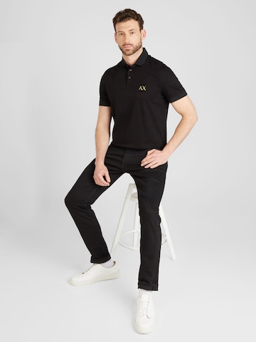 ARMANI EXCHANGE Tričko – černá