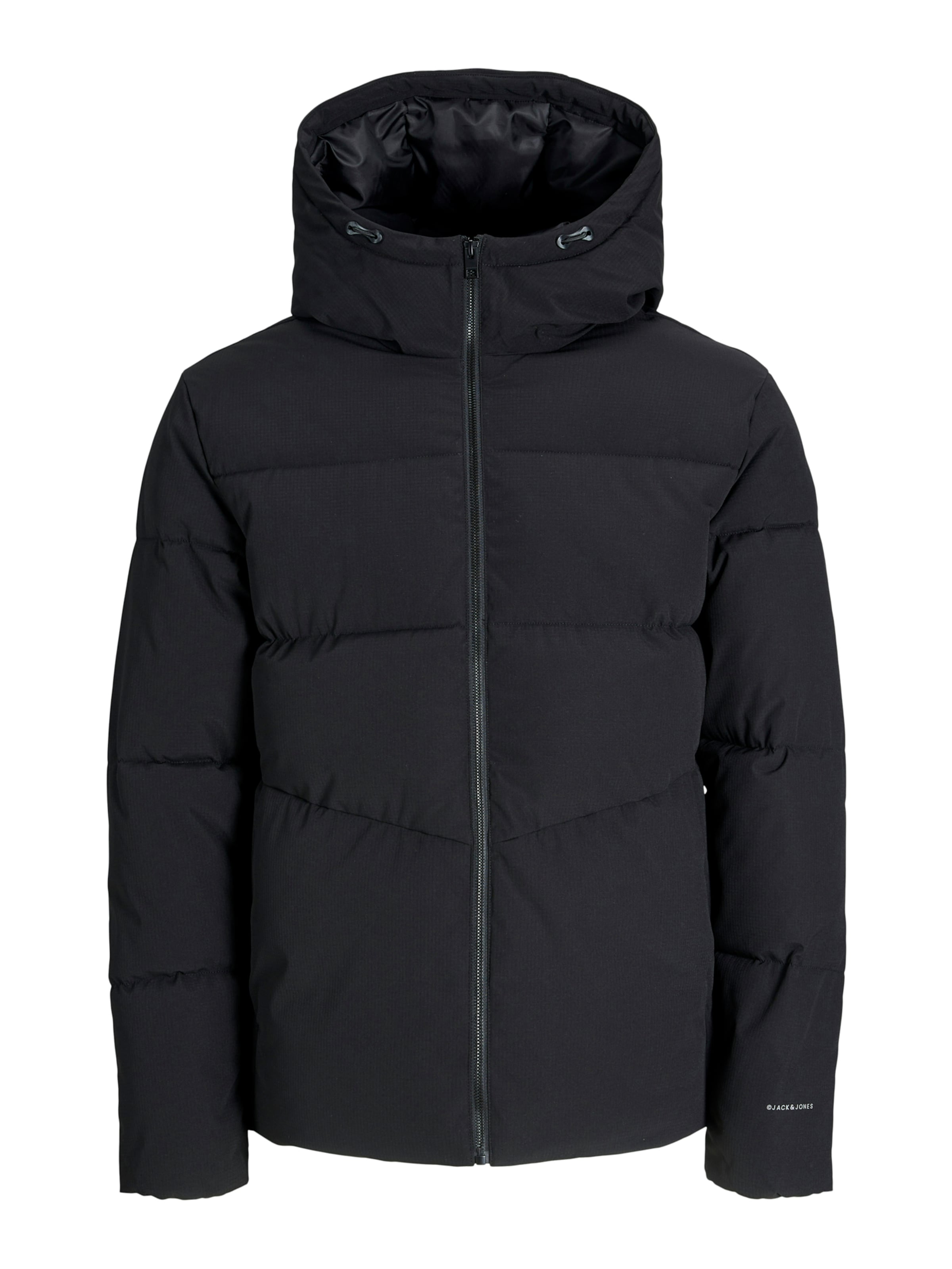 JACK & JONES Зимняя куртка 'JWHBRADY' в Черный: спереди