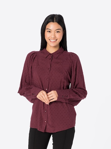 Fransa Blouse 'MINDY' in Purple: front