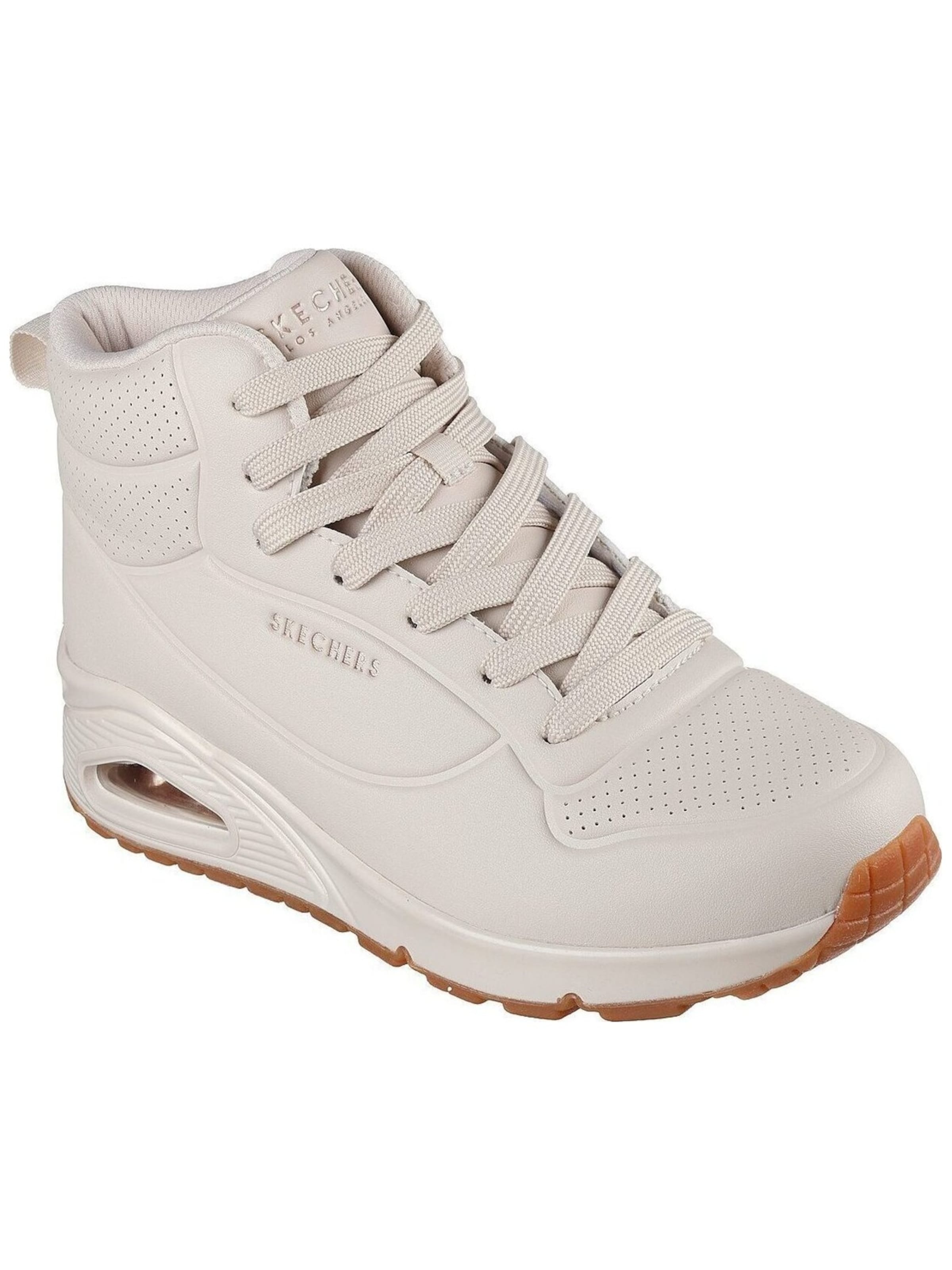 Sneaker alta 'Uno - Stand High' di SKECHERS in beige
