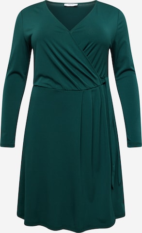 ABOUT YOU Curvy Jurk 'Giselle' in Groen: voorkant